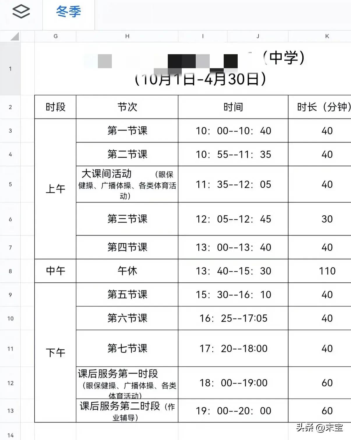 最新作息时间表，能拯救学生的休息时间吗？课间休息时间越长，被拖堂的概率就越大，大