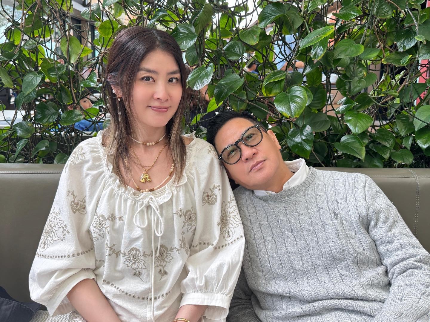 陈慧琳张家辉年初六聚餐 