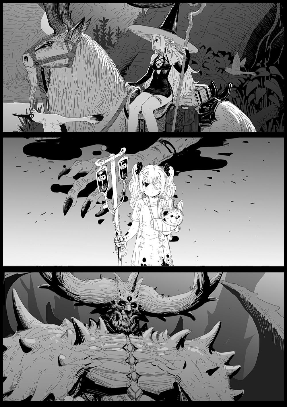 14000%原创设计 魔幻灵异世界。旅行的法师.零号病人.恶魔大使