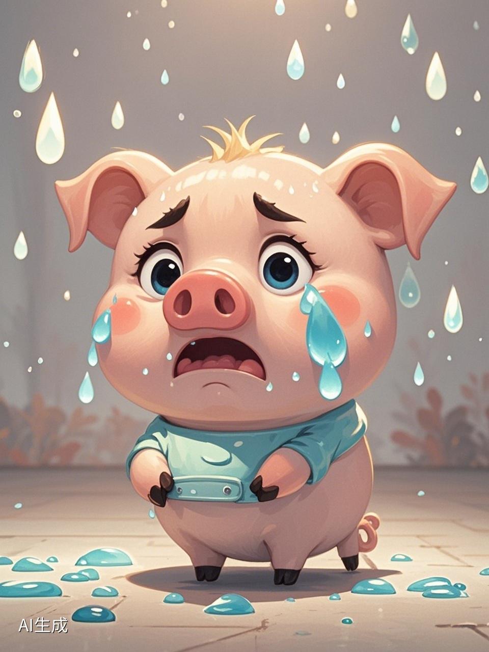 她的视频里，面对体型庞大的猪，毫不畏惧，熟练地操作着，精准地完成按猪的每一个步骤