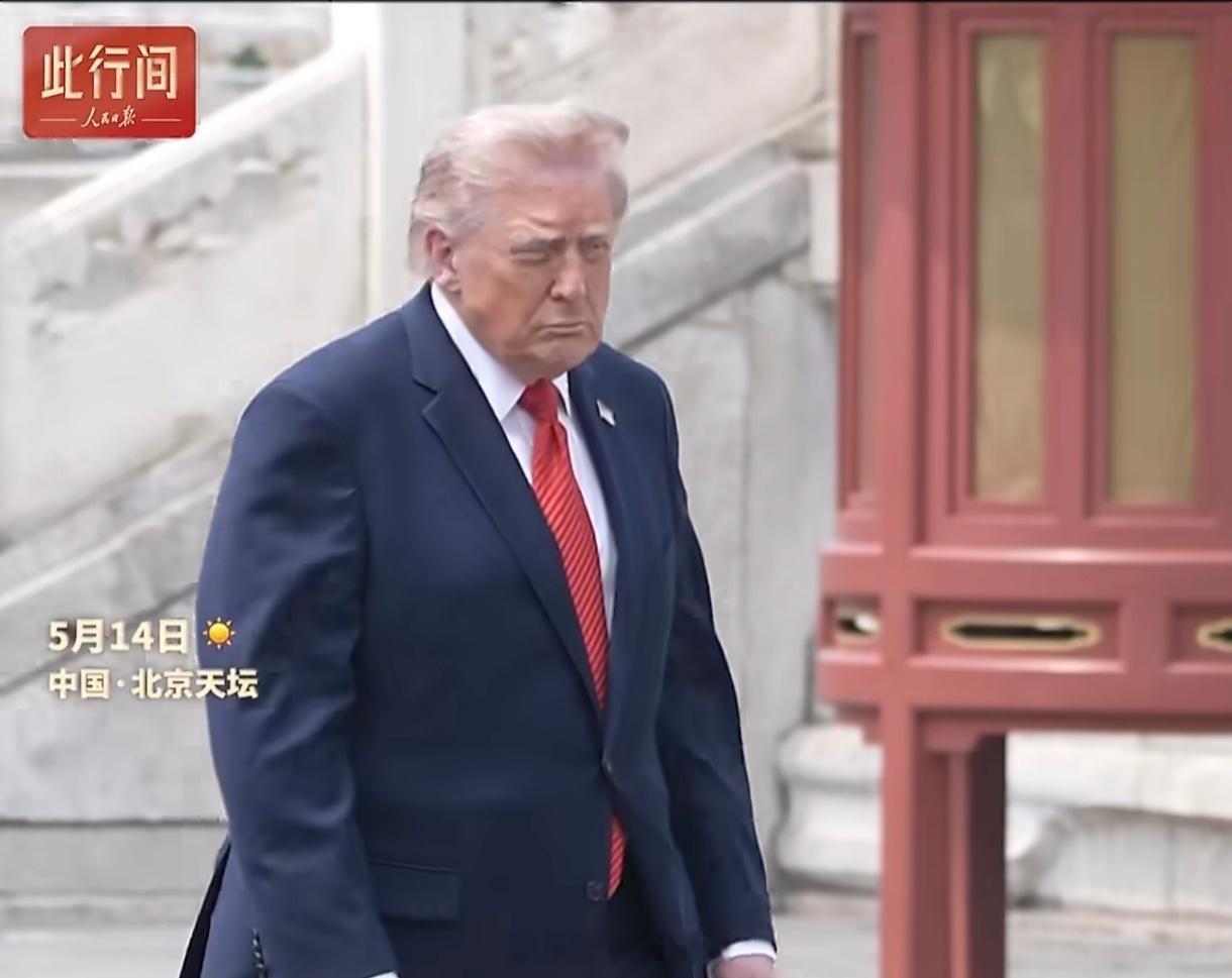 什么景观让特朗普称赞中国太美了看到特朗普惊叹天坛的视频，我感触最深的是“美”的普