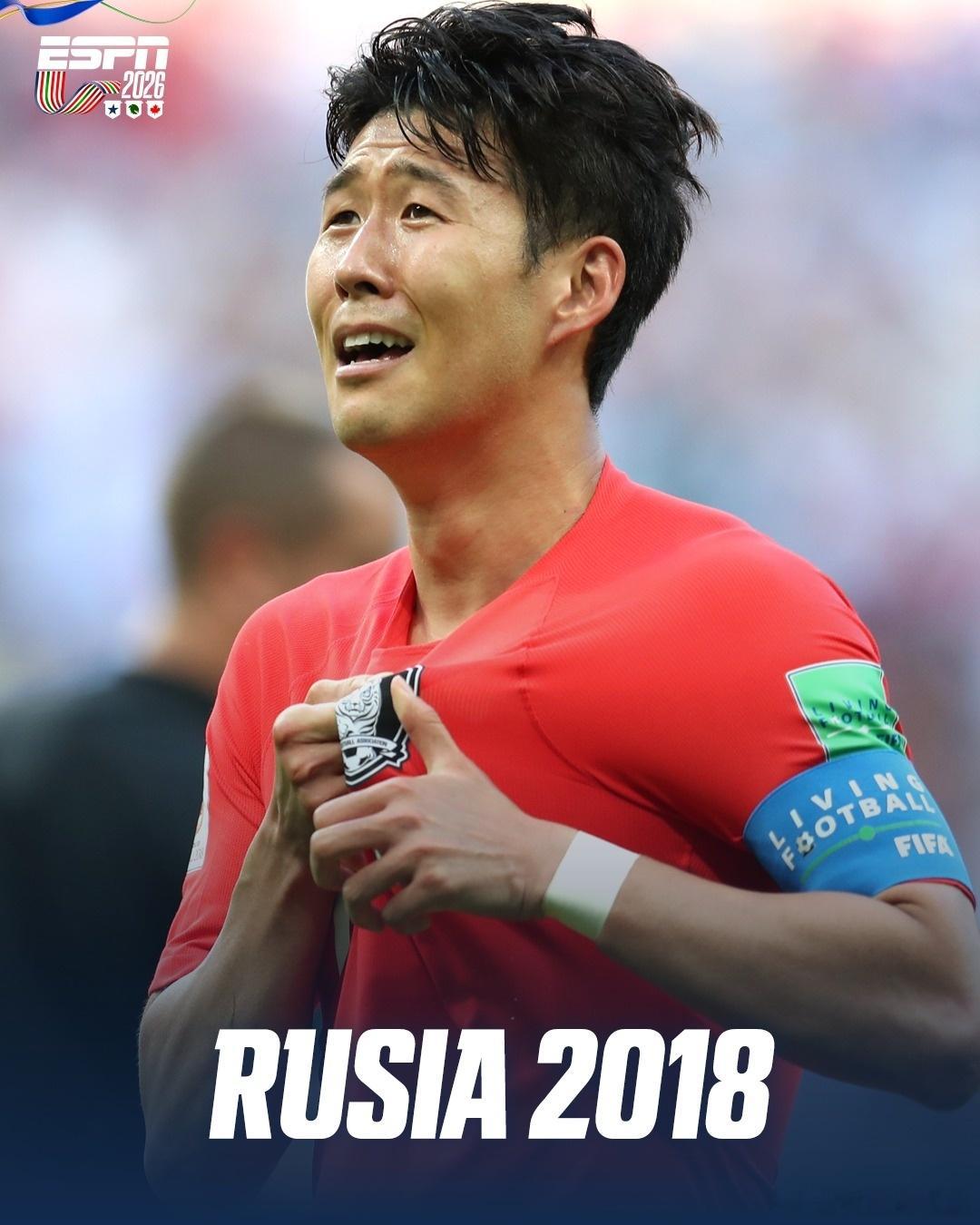 孙兴慜曾是墨西哥的英雄！他正在经历他的第四届世界杯。👏✅ 2014年巴西世界杯