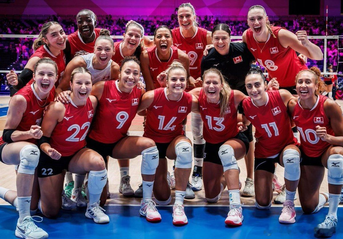 2026年世界女排联赛 🇨🇦 加拿大队在VNL四分之一决赛中出局📌 他们首