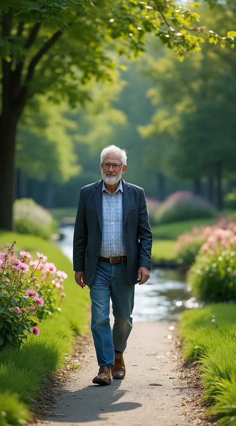 退休后，我最想过身心自洽的生活。物质上得有保障，稳定的养老金和医保，能让我面对突