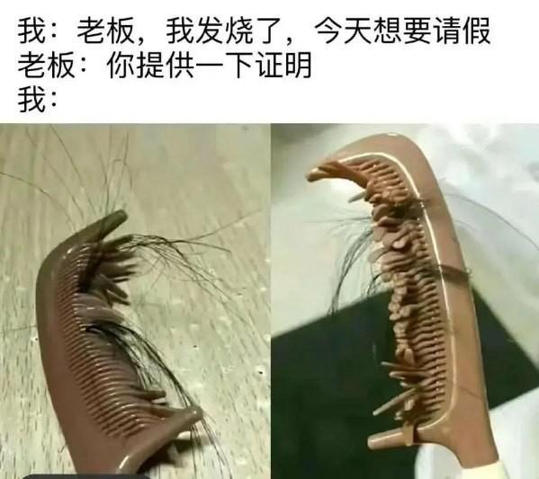 你这不是发烧，你这是已经被烧了