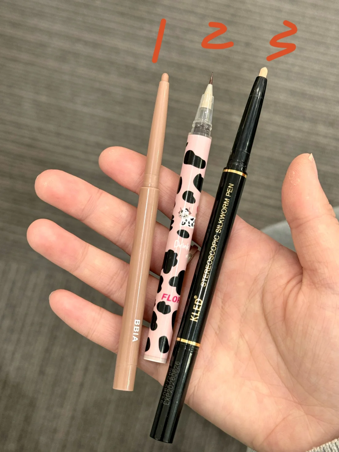 逢人必安利！这三根卧蚕笔我吹爆！！