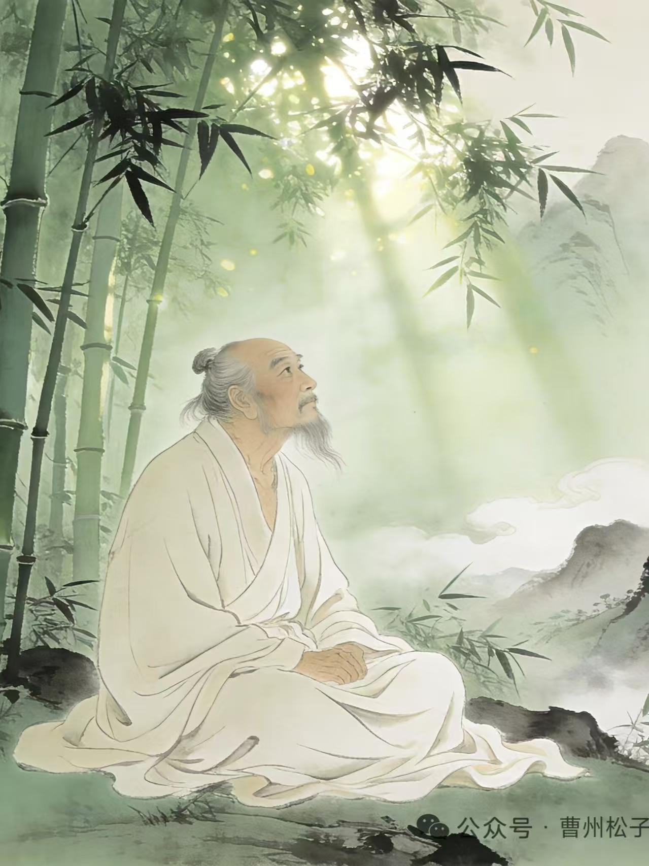 山坡羊·悟透人生
俗尘纷扰，
何须争闹，
随和处世身轻巧。
信为桥，欲空飘。
孤