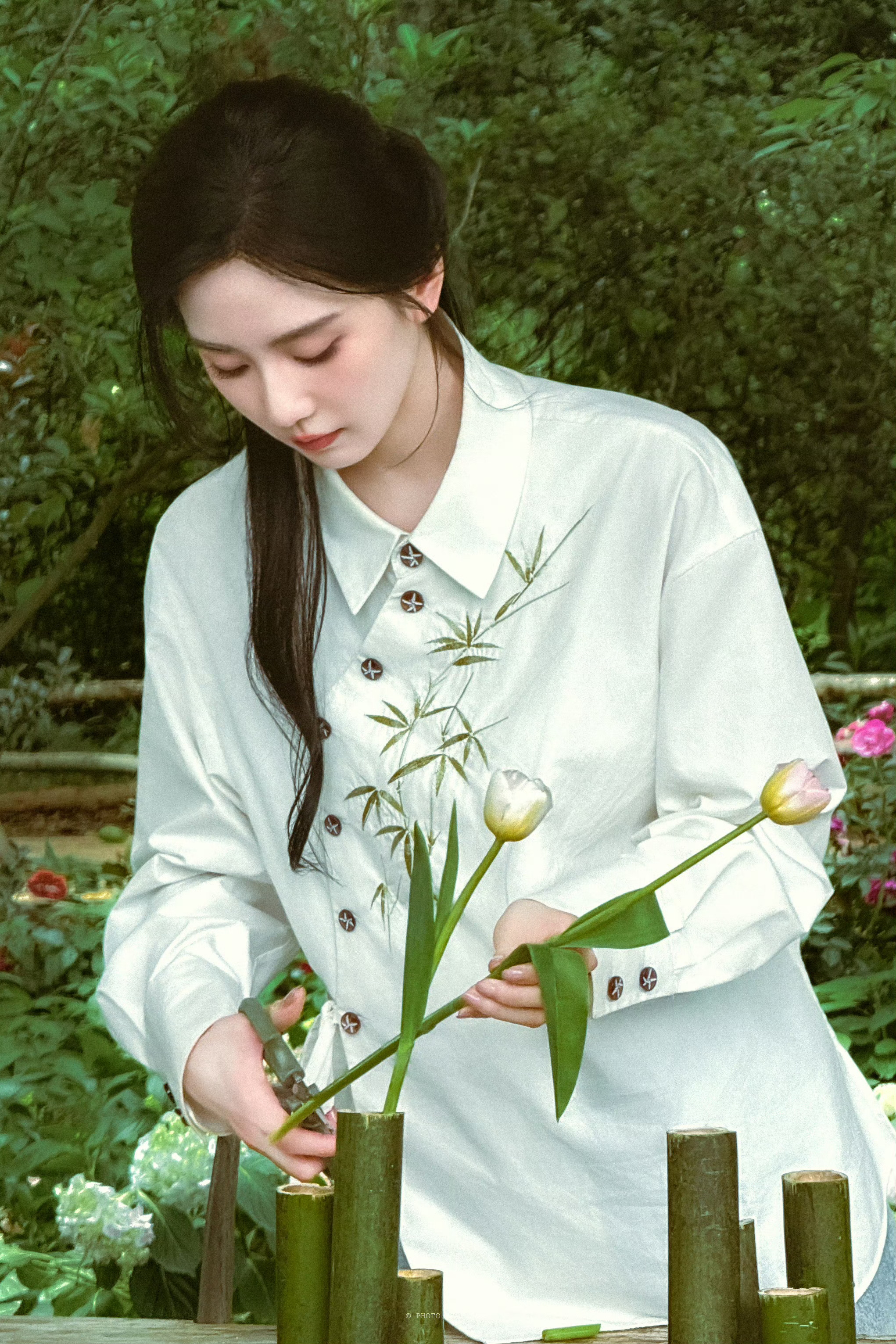 刘诗诗 等百花绽放 