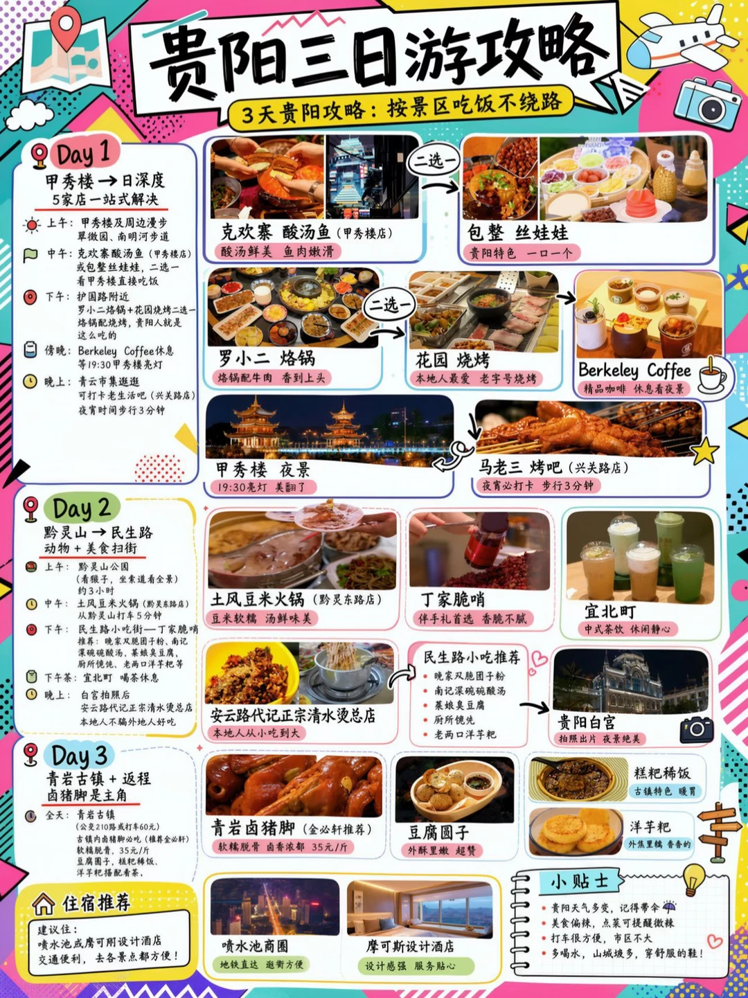 贵阳吃住一站式攻略｜10家美食+平价酒店