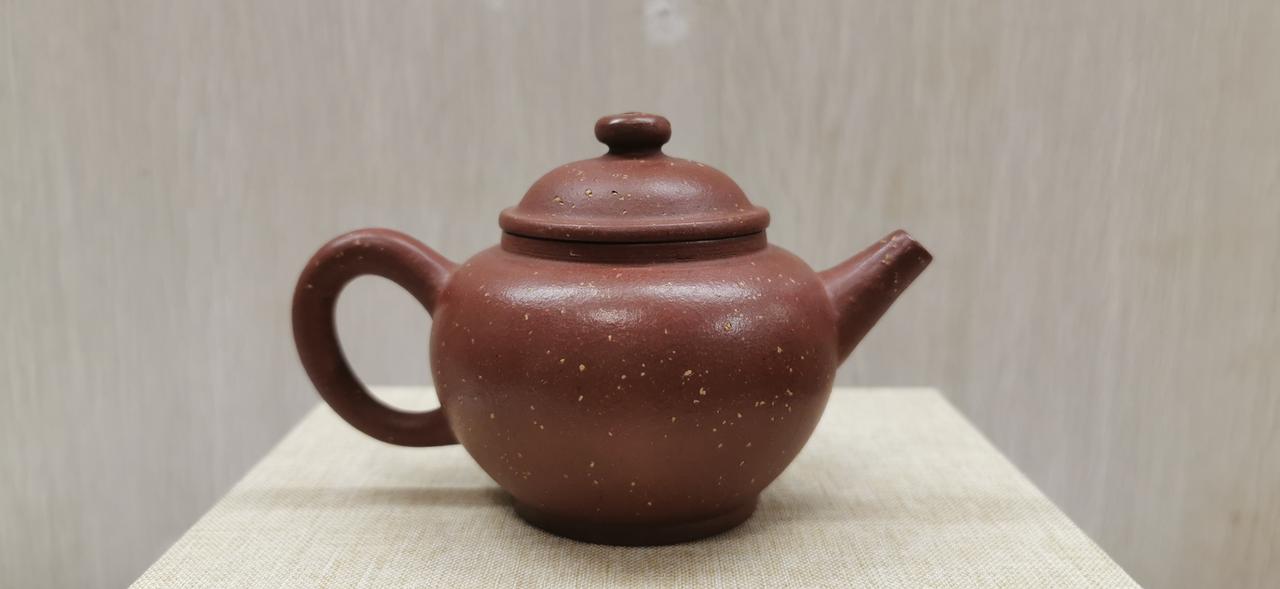 早期中国宜兴万宝系列精品紫砂壶（独孔、约150cc）器物之美 紫砂艺术 茶生活