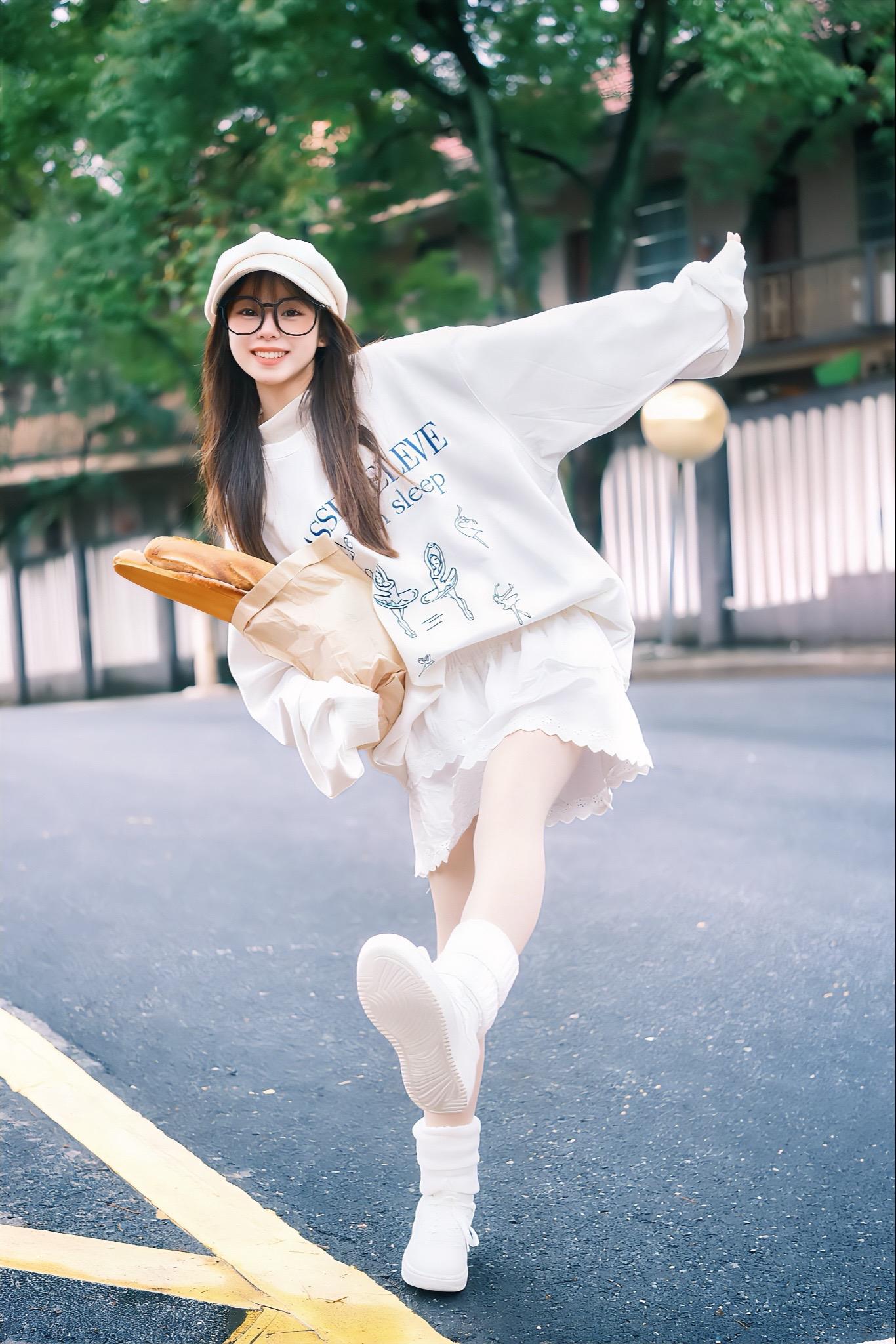 她私底下就是面包什么的都来啊！🍞。