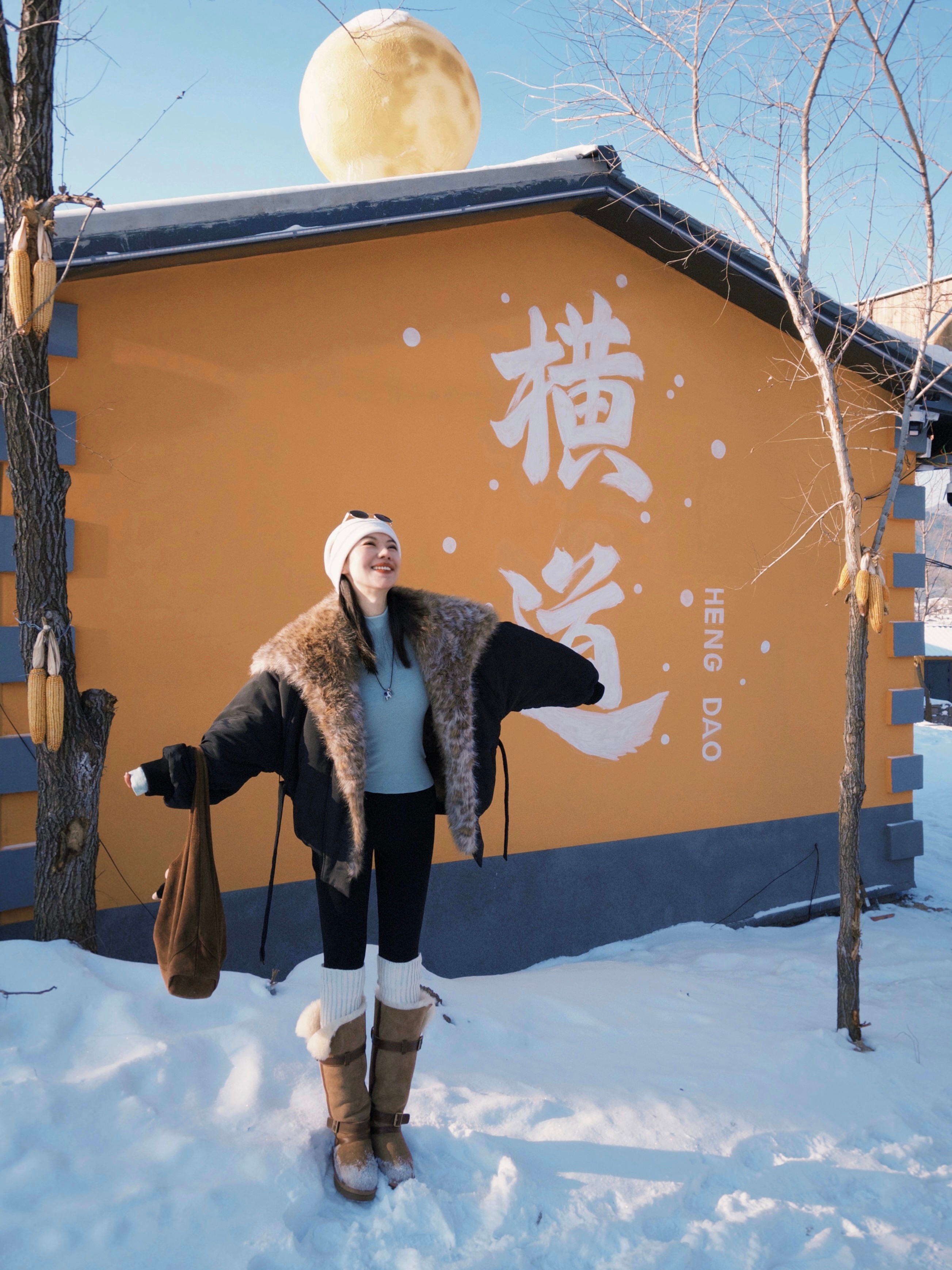 Dazz拍的冬日胶片🧣今天穿什么