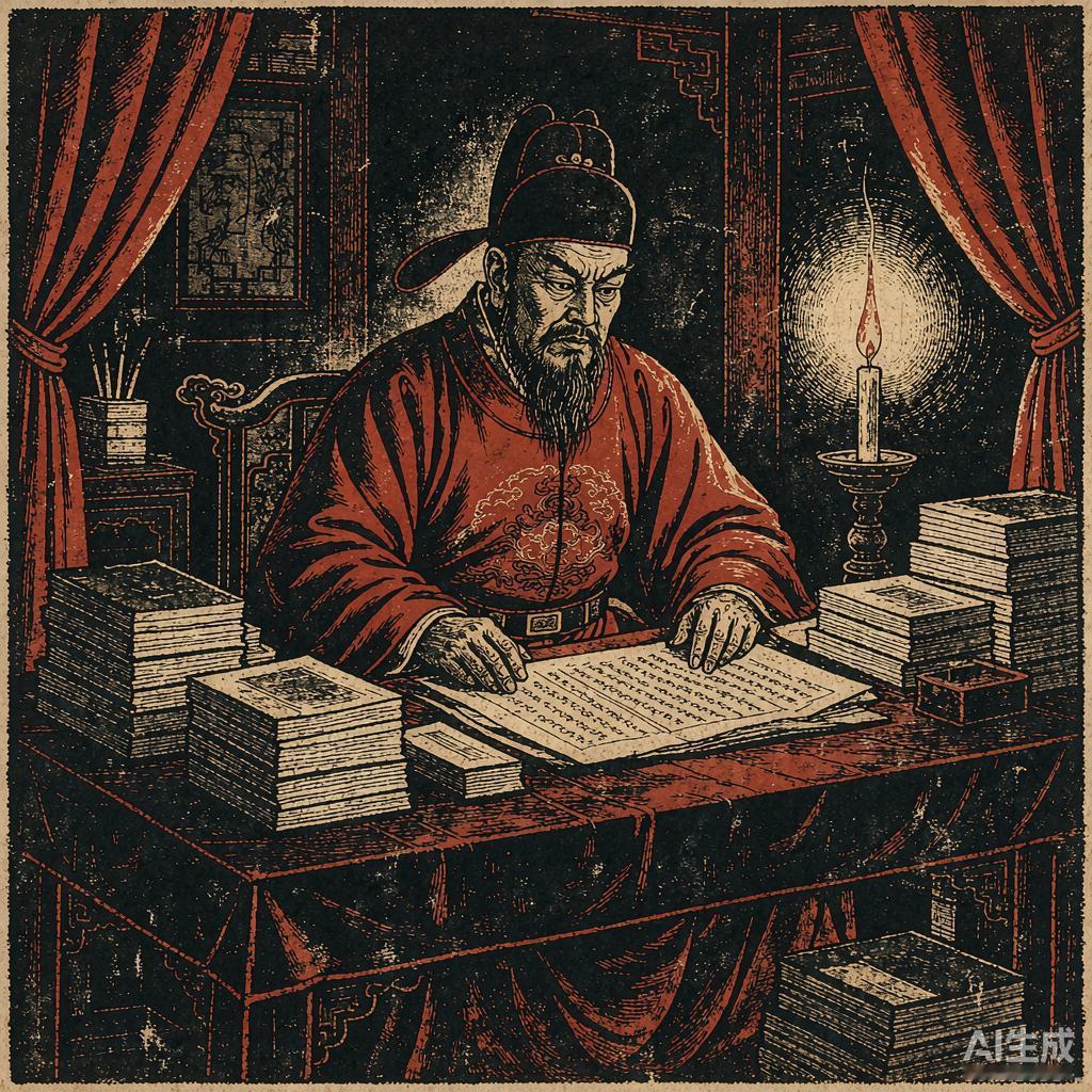 1644年三月十九日凌晨，一个三十四岁的男人在煤山上吊。
他叫崇祯，大明最后一位
