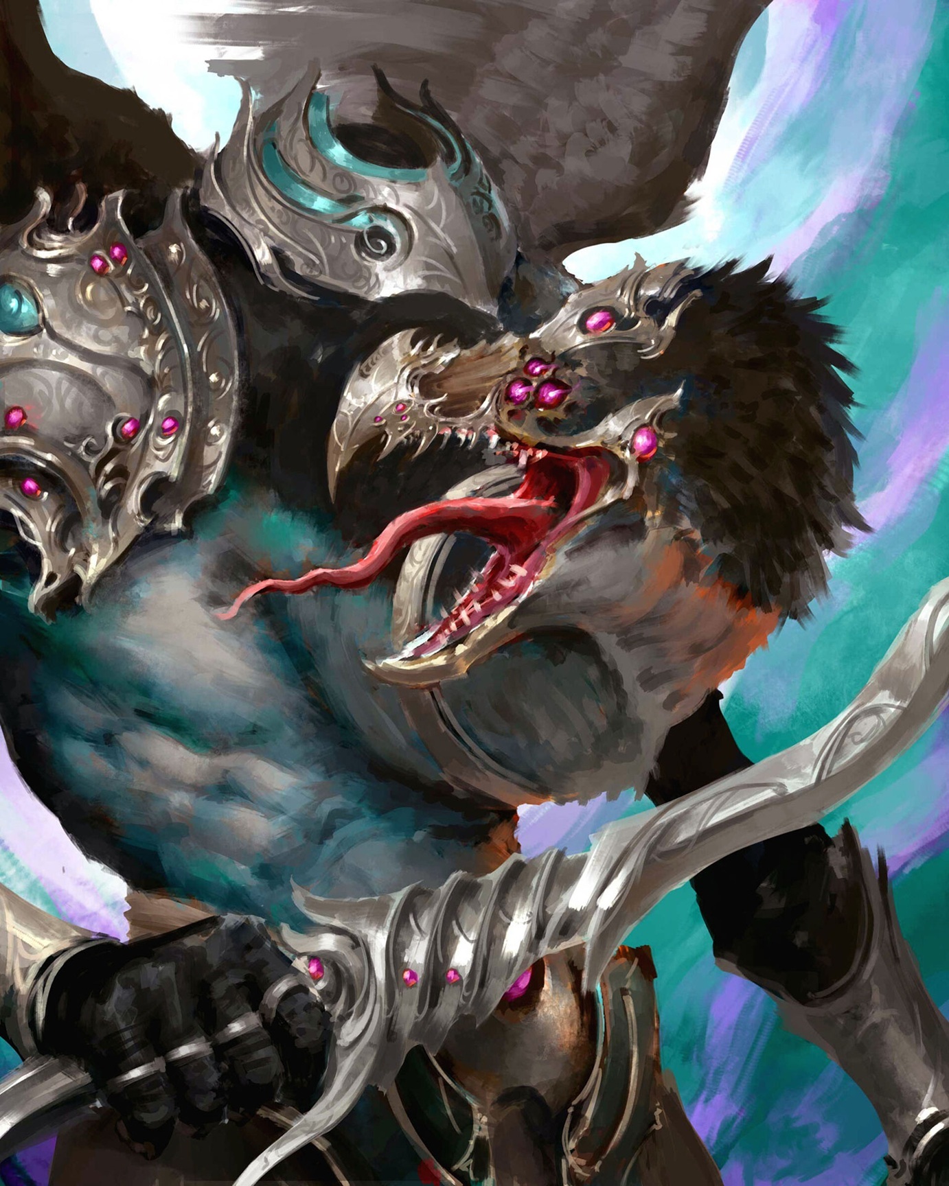 战锤40k 万变魔君by Phi Nguyen 