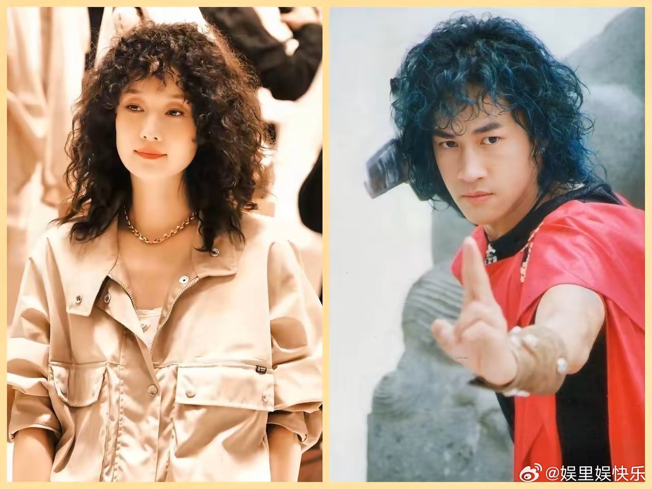 马伊琍是得罪了造型师吧这一头卷发造型不但看起来显老，甚至被网友说特别像何润东版的