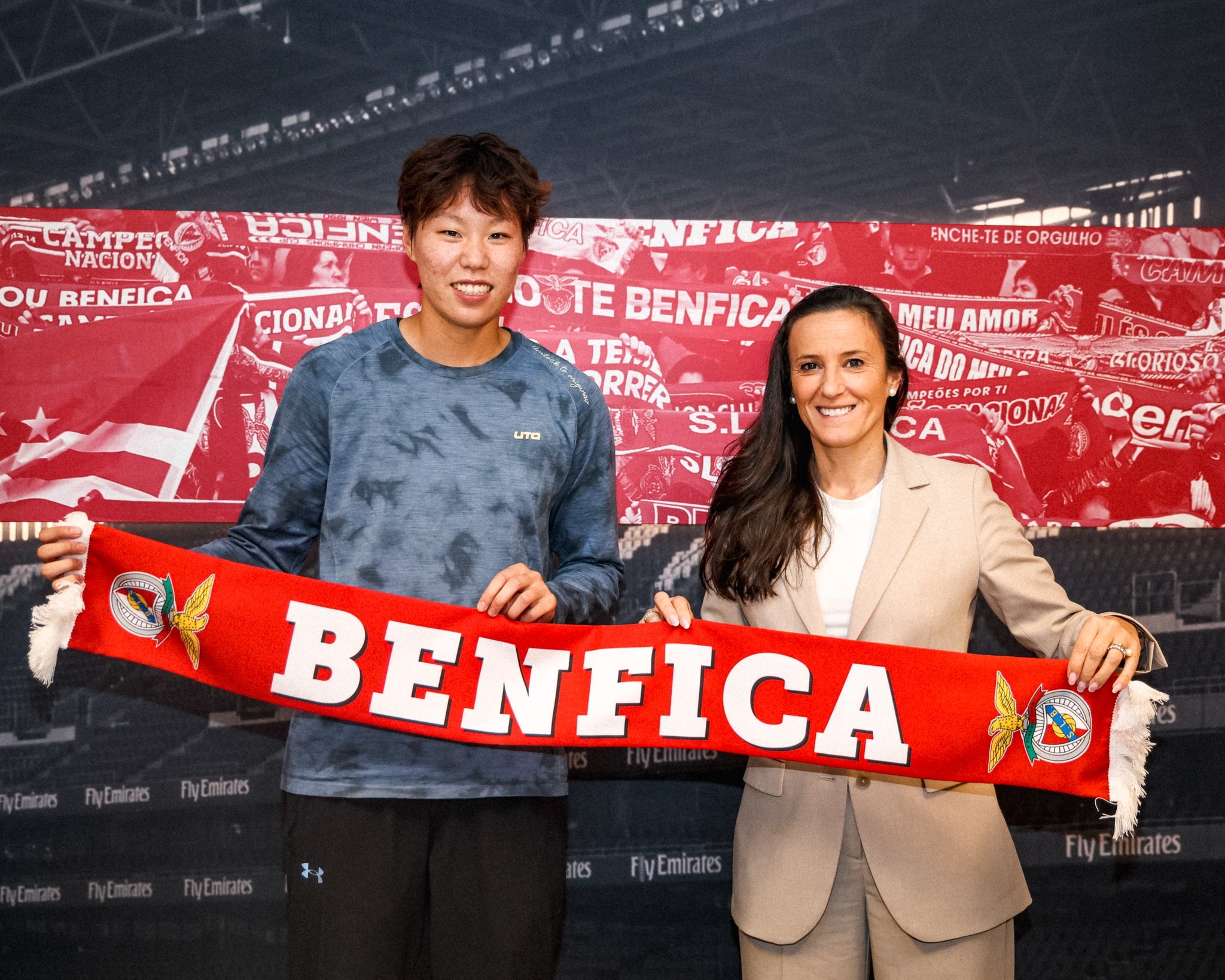 【官宣】 葡超 本菲卡女足官方宣布：中国女足国脚邵子钦🇨🇳正式加盟，双方合同