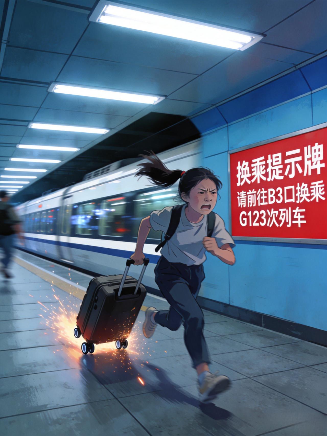 刷到贵州杨女士赶高铁的新闻，真的又心疼又无奈。春运归家心切可以理解，但为了8分钟