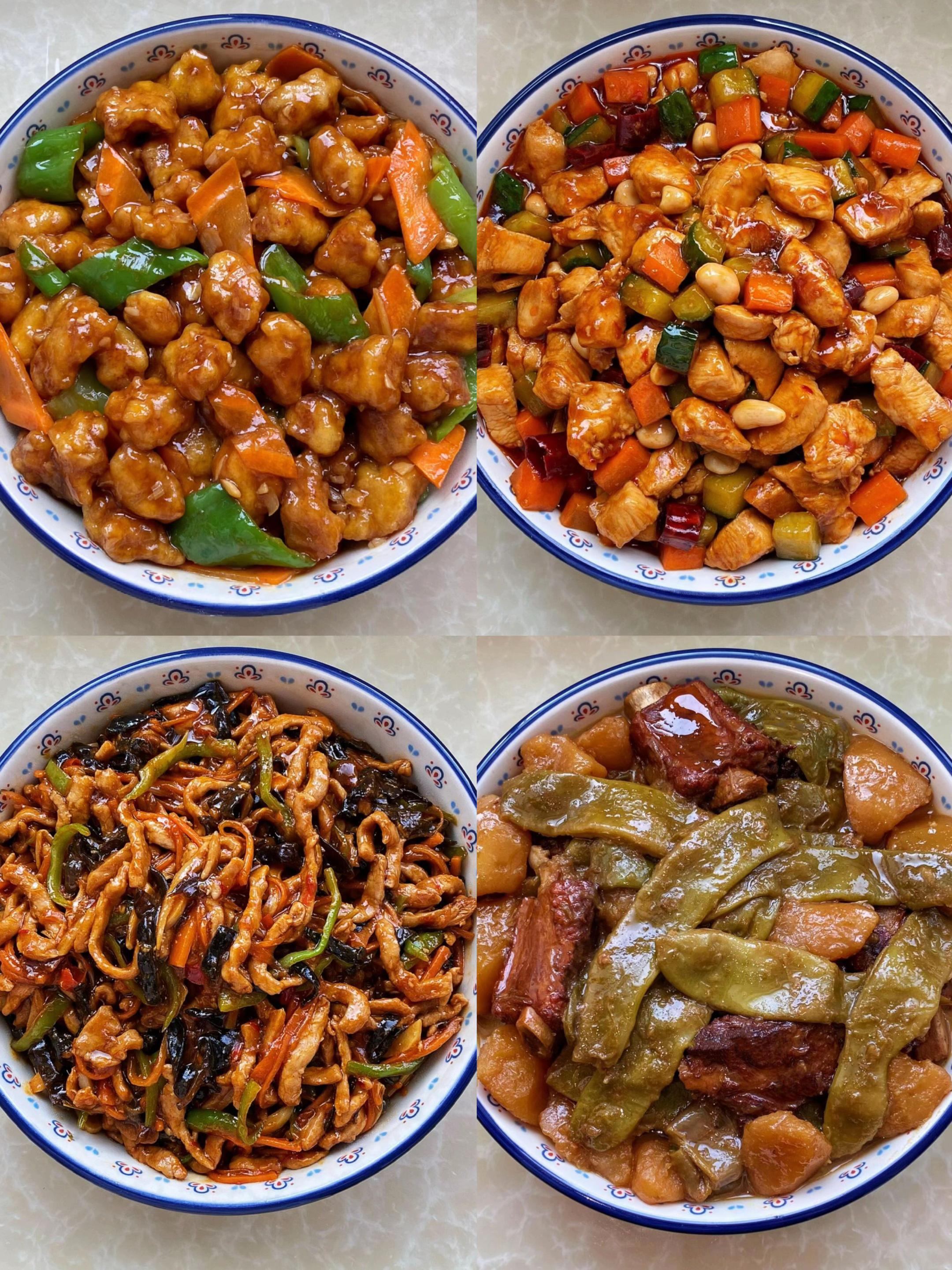 分享4道家常菜来了，简简单单家常美食，喜欢的可以试试哦，每天分享家常美食。