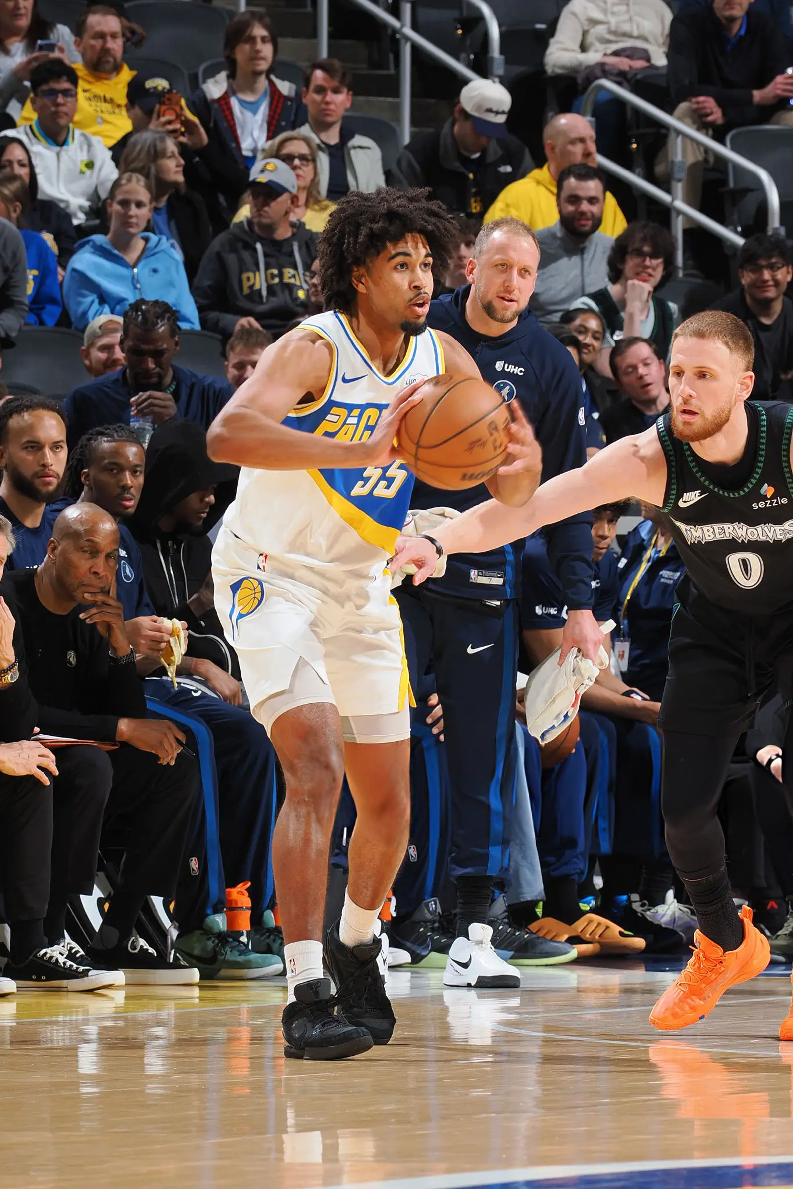 伊桑·汤普森 · Nike Kobe 4 Protro森林狼步行者  森林狼战胜