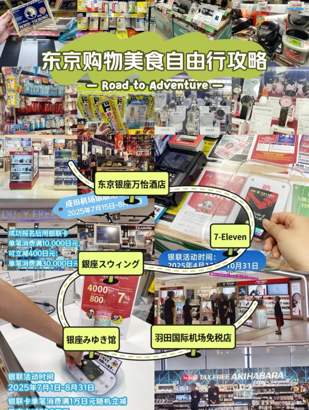 🎉东京自由行攻略｜这三站太适合冲一波 	 💰 来东京玩行李越到后面...