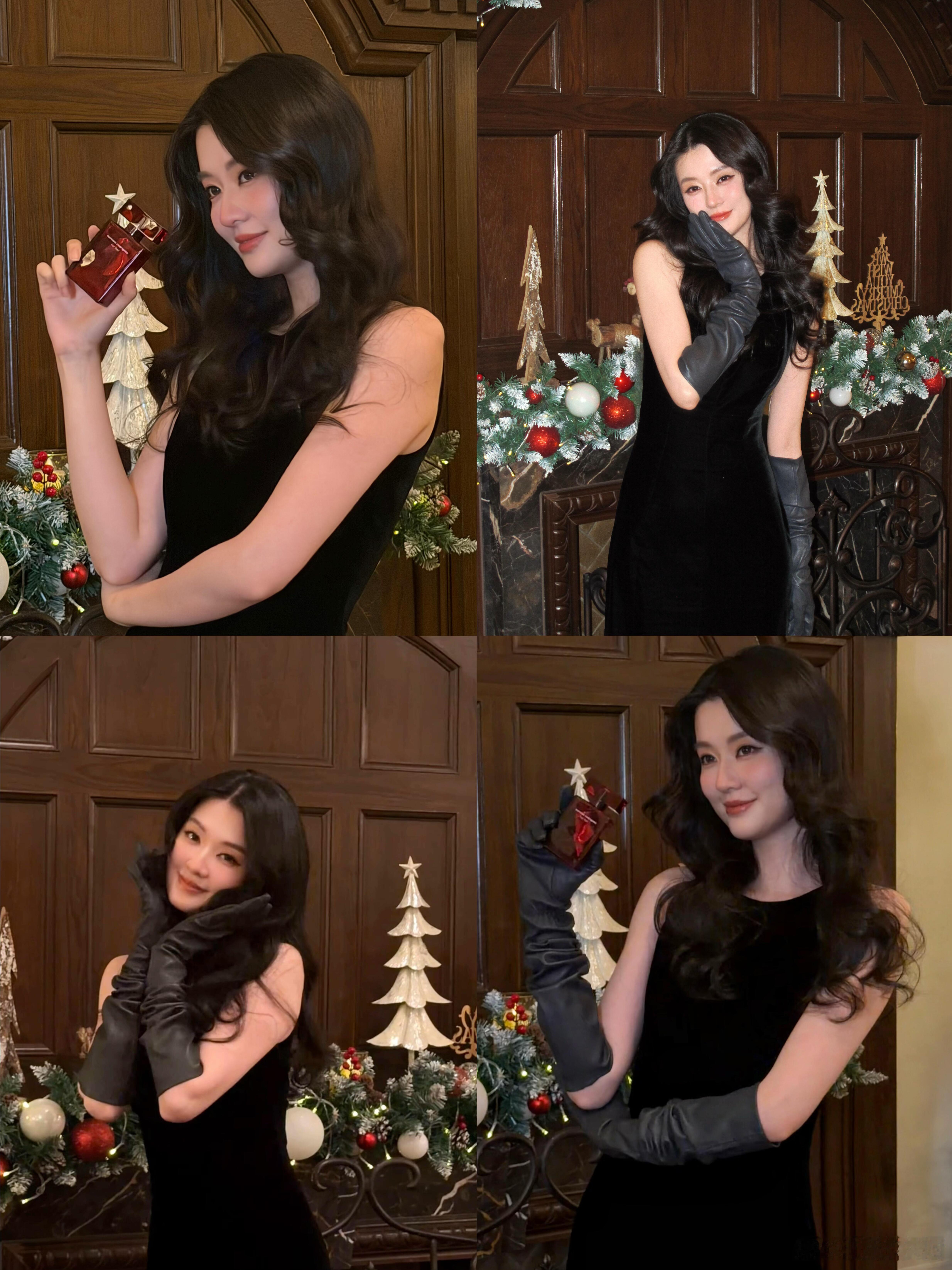 平安夜乔欣晒照，这松弛感绝了！不上班就是不一样，千金气质直接拉满！乔欣平安夜晒照