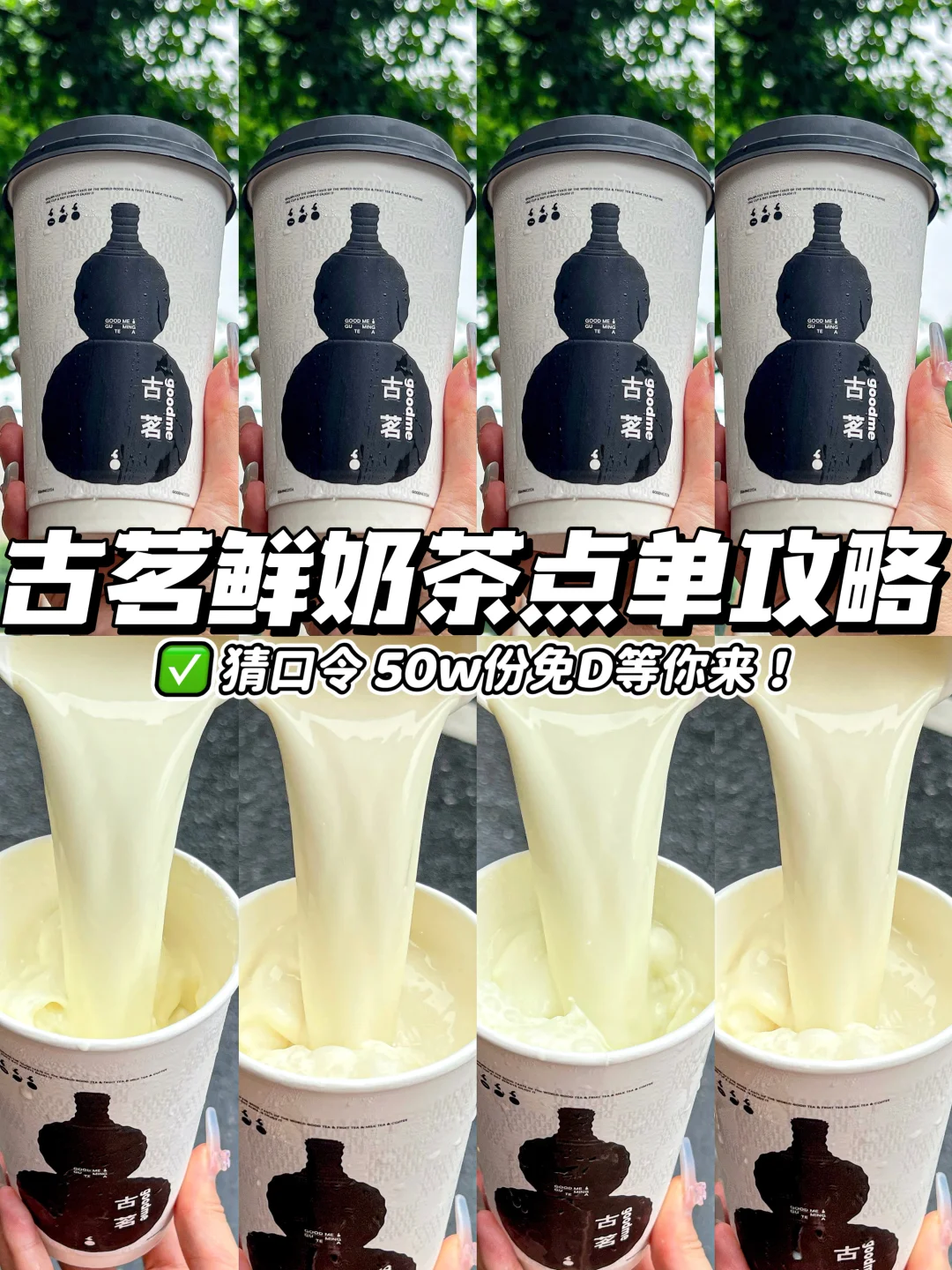 9.9💰古茗鲜奶茶点单攻略！这五杯没有对手！！