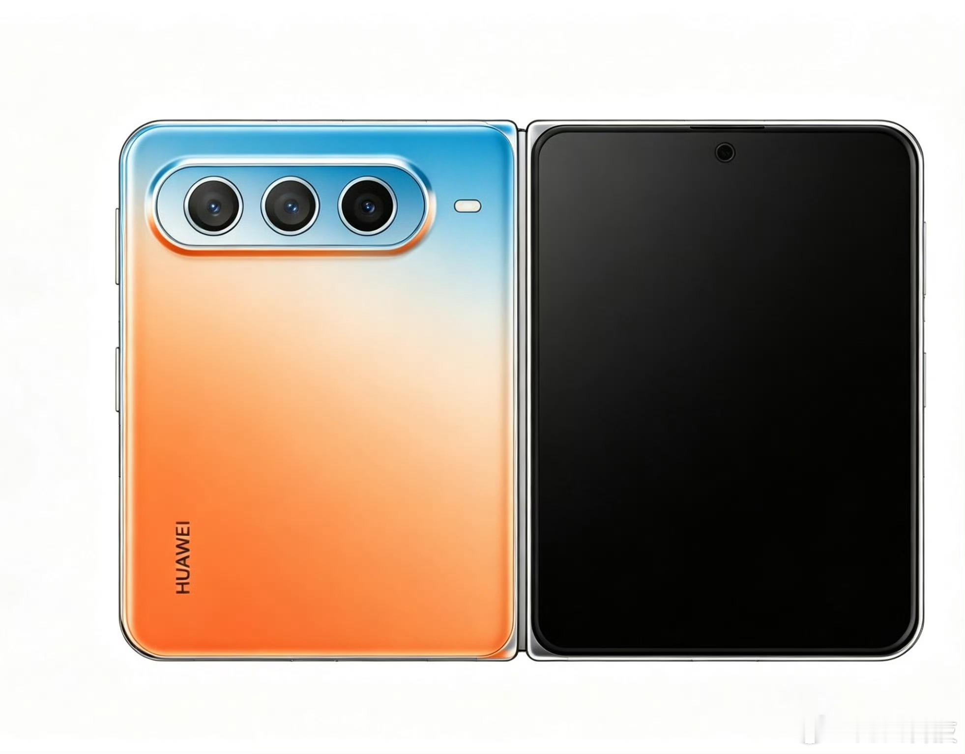 华为PuraXMax曝光华为阔折叠二代新机命名Pura X Max，是行业首款横