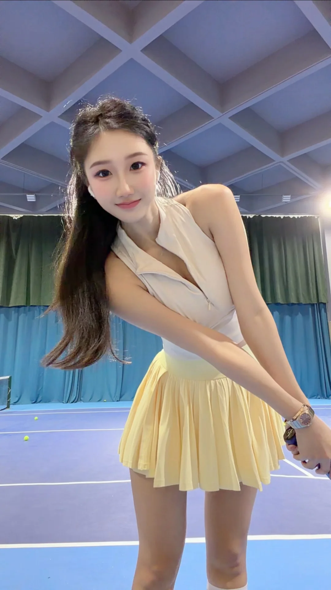 球场穿搭｜甜妹网球🎾