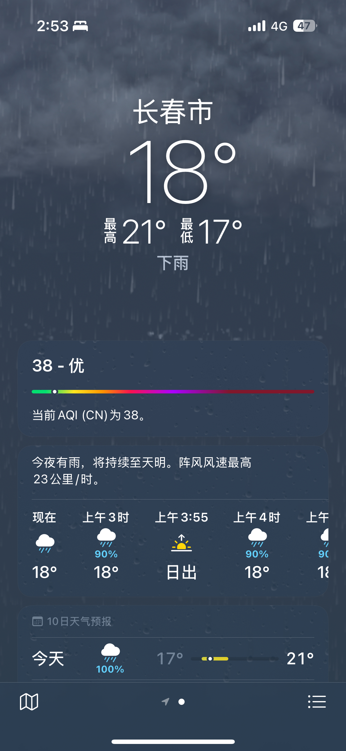 已经连续一周下雨了 高考开始的每一天在都下雨 我讨厌下雨