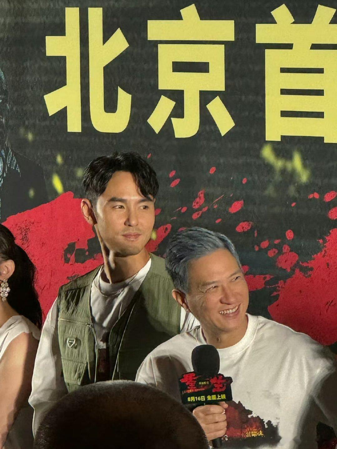 #陈建斌说阮经天变得特别成熟# 电影《重生》首映礼，陈建斌对阮经天成熟的评价引人