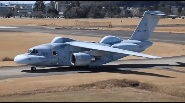 2026年3月16日，日本航空自卫队EC-2防区外干扰机完成地面滑跑测试，首飞临