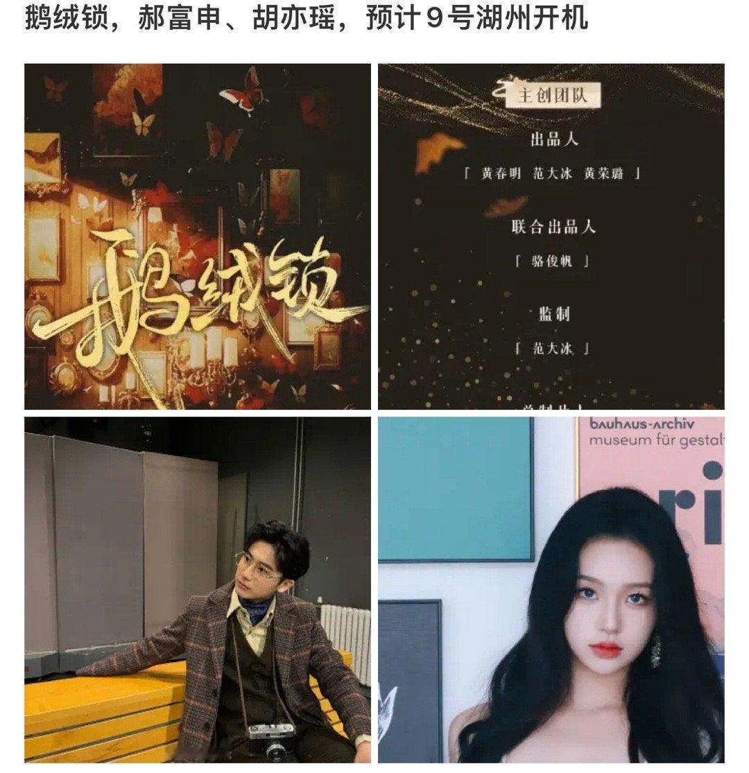鹅绒锁？？？？啊 那个港风大小姐和超man保镖？？郝富申？除了性别没有一个像的诶