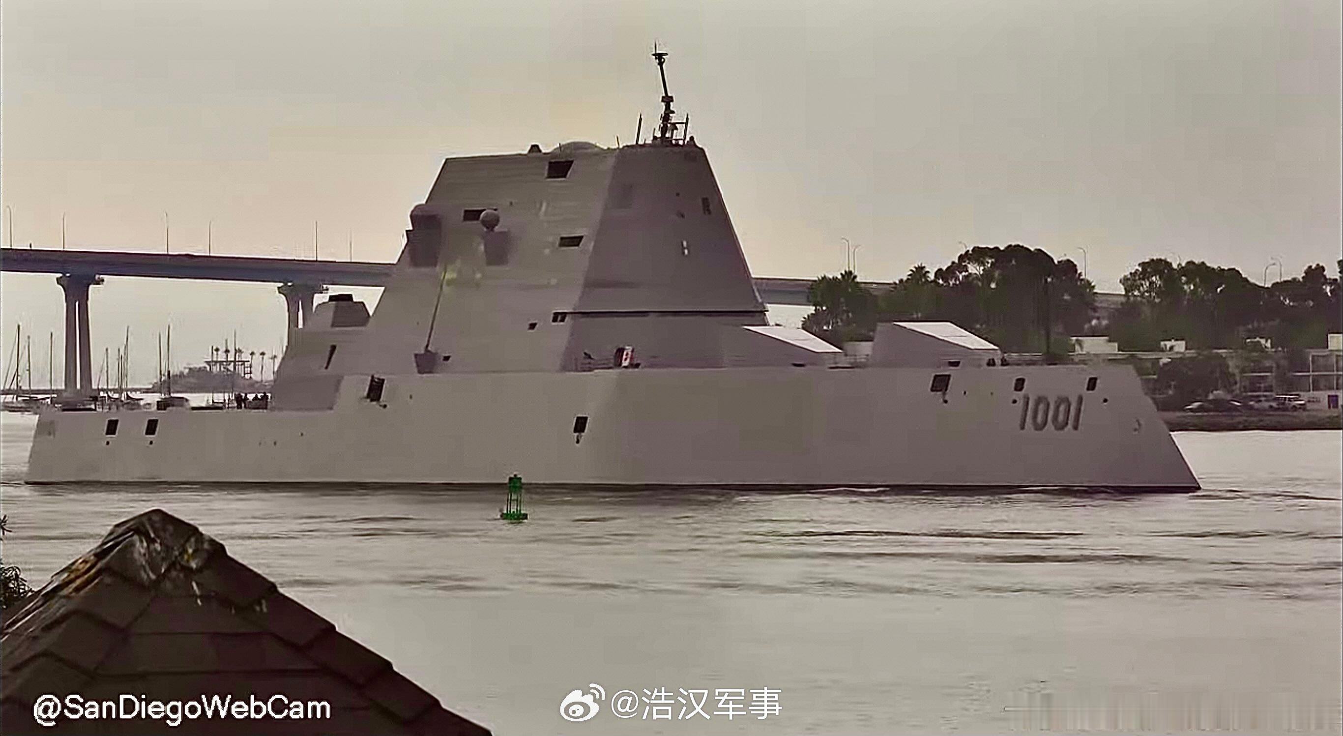 每天认识一件兵器烽火问鼎计划 2025 年 10 月 27 日，美国海军朱姆沃尔