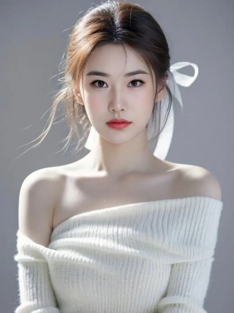 AI飘带甜美像