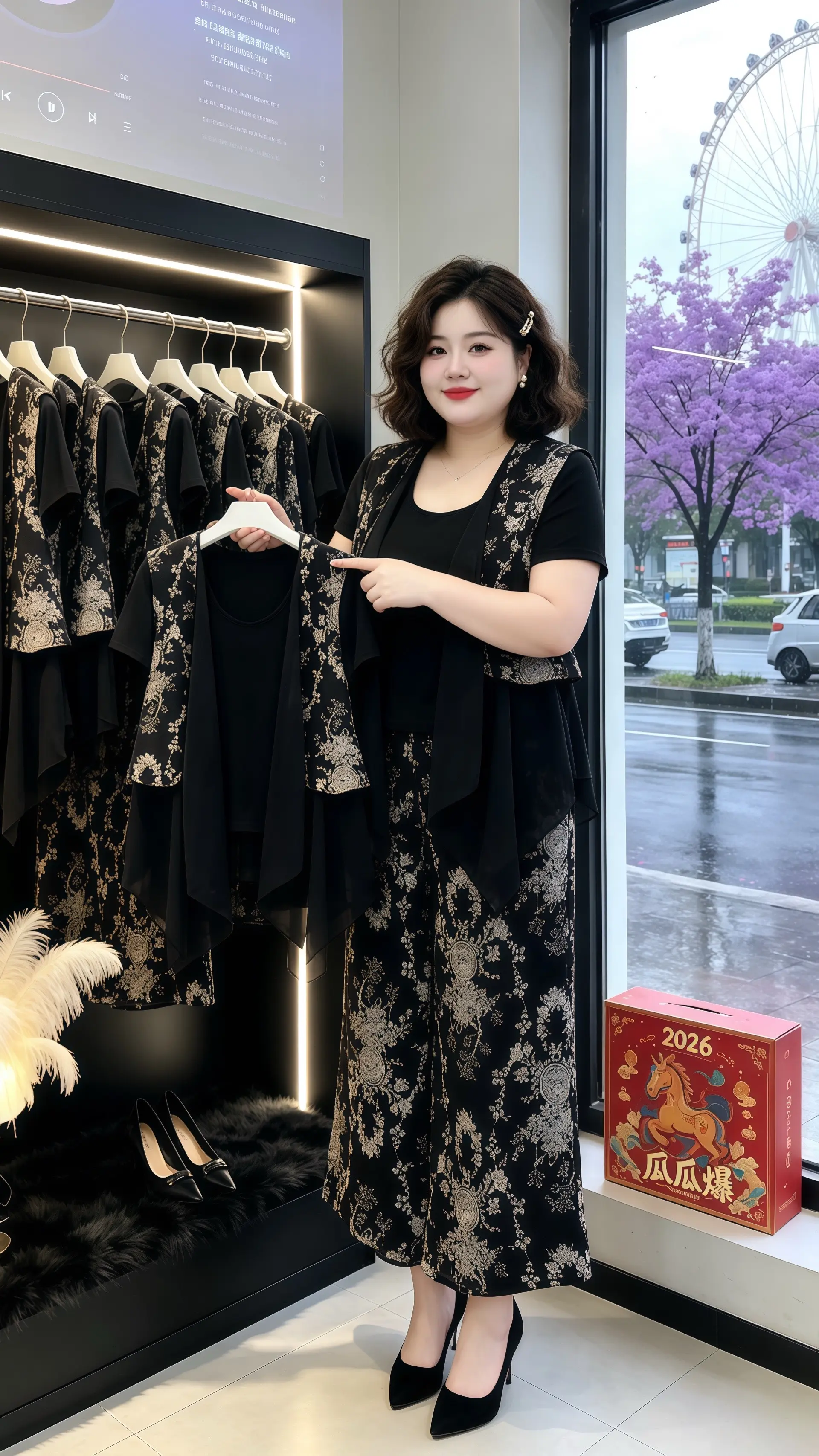 大码也可以很美 女装大码时尚穿搭 梨形身材穿搭 大码女装 微胖穿搭