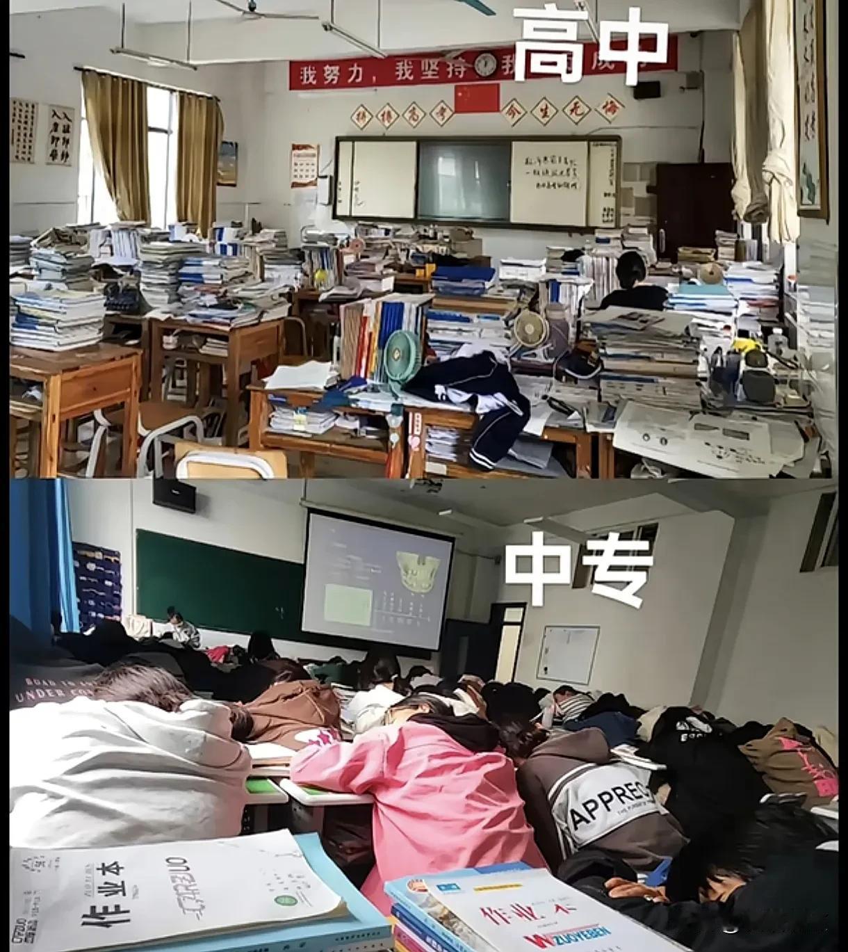 如果是你，怎么能不焦虑？

​表哥的女儿中考506，现在这个分数竟然高中都很难。