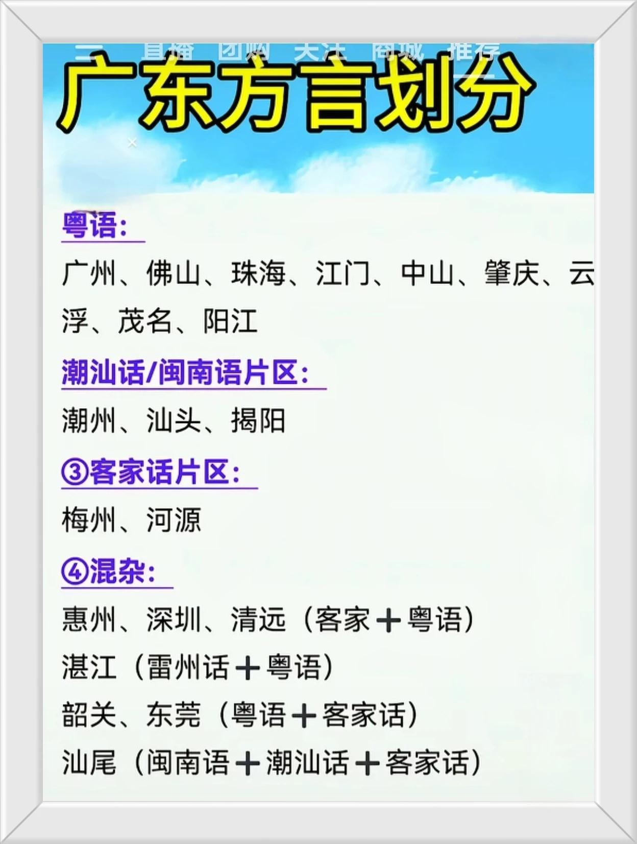 广东省划分三个语.言区
说潮州话这个地方257万潮州人也是说《潮汕话》的一部分。