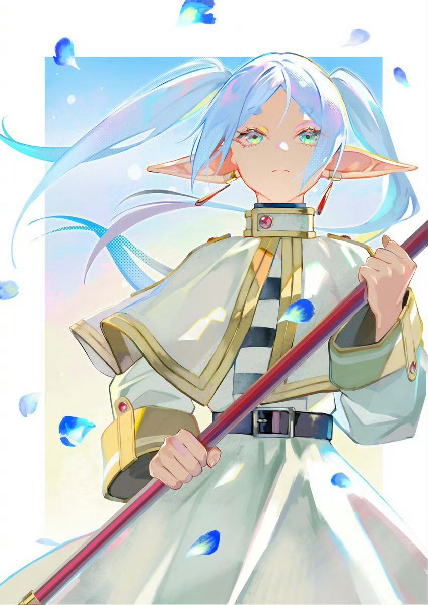 LAM画的芙莉莲  好喜欢这张呀 