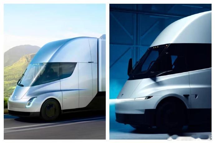 特斯拉Semi首辆量产车下线特斯拉官方宣布，首辆量产版Semi半挂式纯电重卡从内