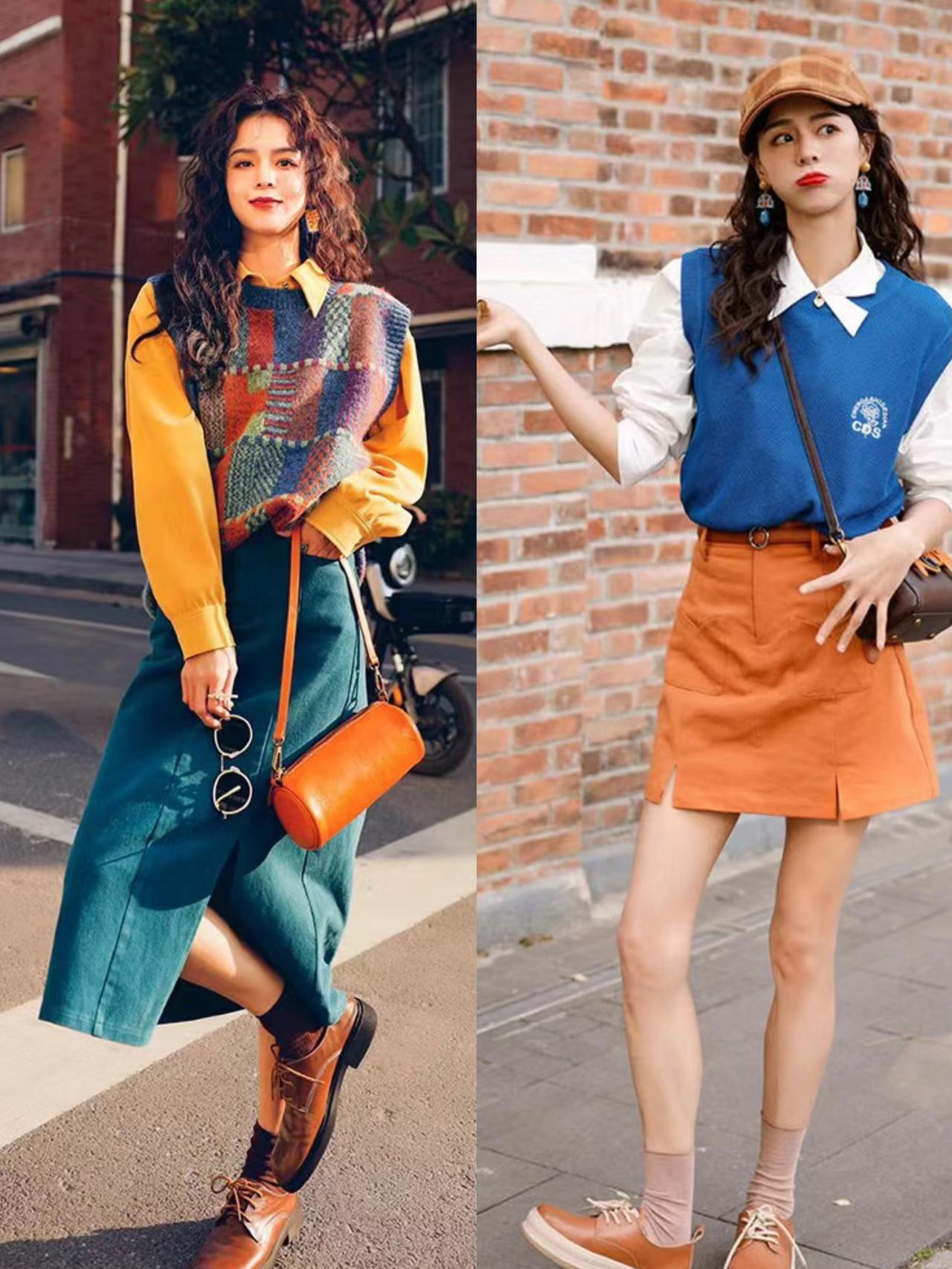 秋冬别总穿黑白灰了，这些“亮色搭配”时髦醒目，谁看了都夸年轻
秋冬季节的穿搭，可