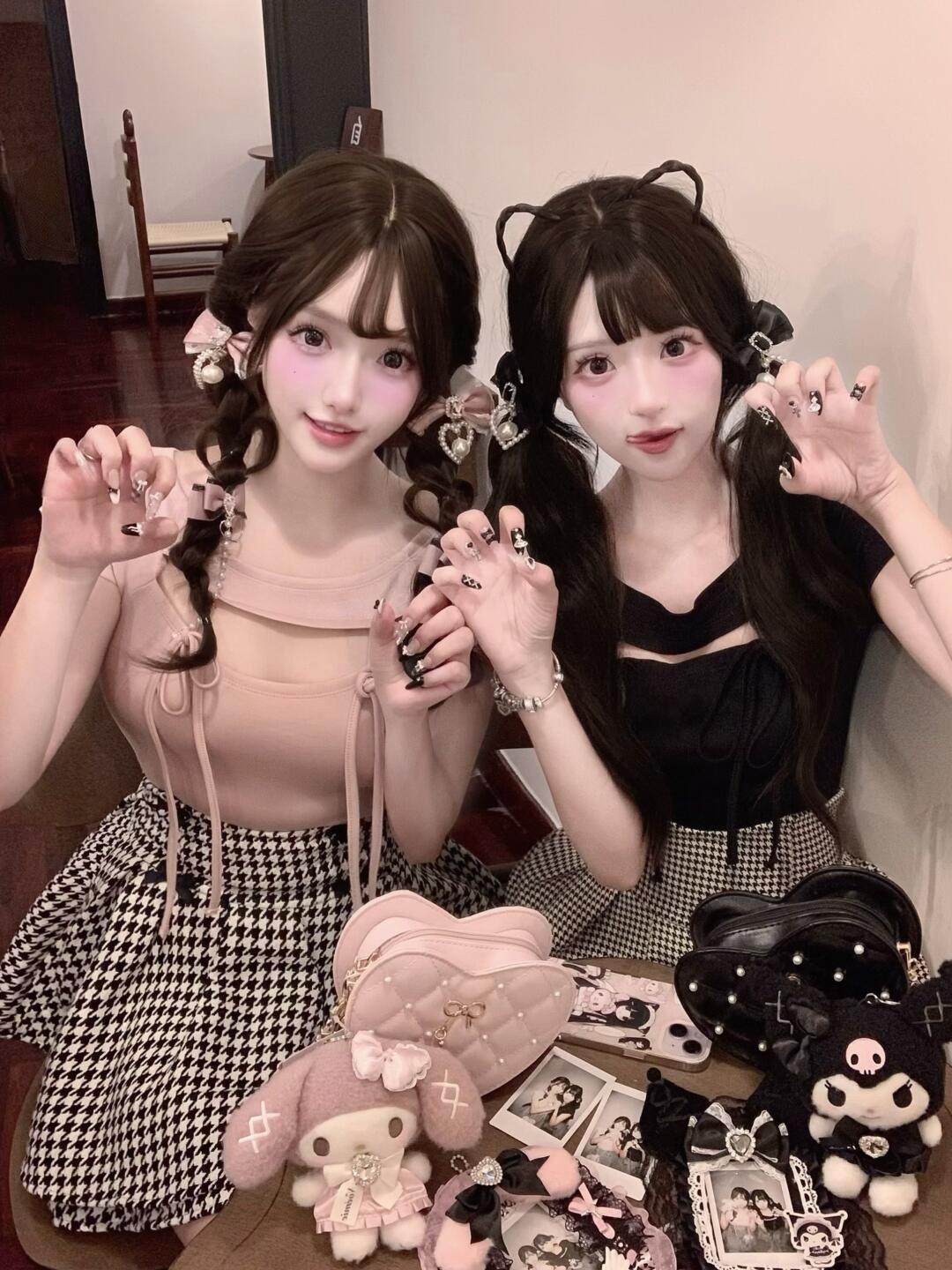 𐙚好喜欢樱花妹这种双子照片❤︎