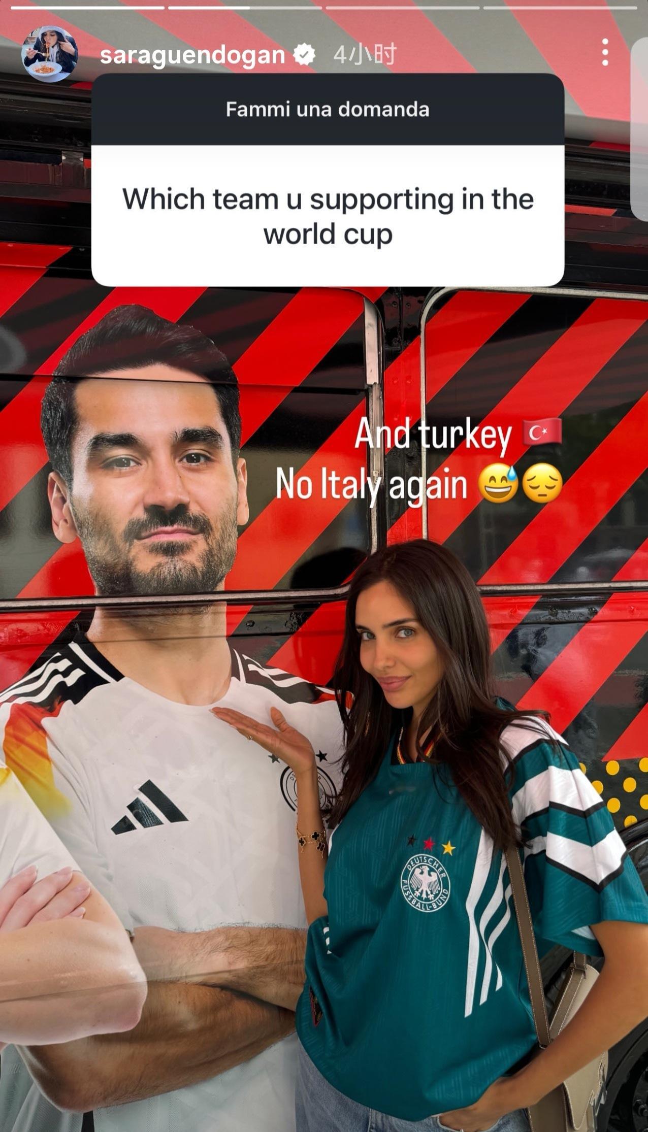 sara姐哈哈哈哈哈，no Italy again！ 