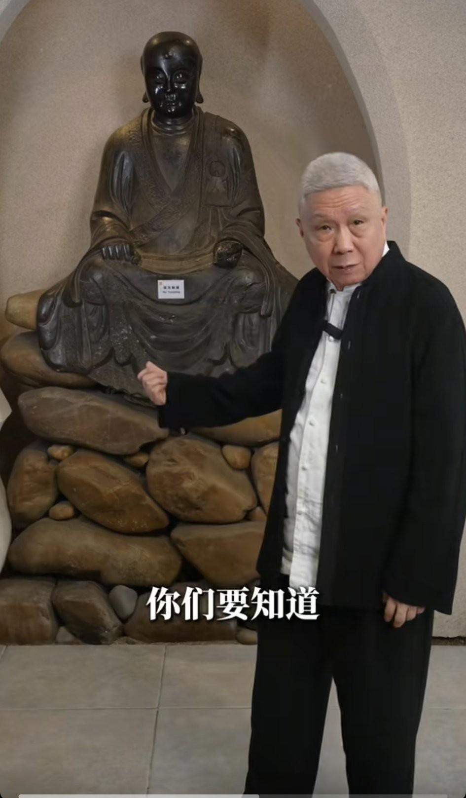 海口五公祠被窃佛像文物记载的130公分高度，到底是垂直高度？还是底线与头顶的斜线