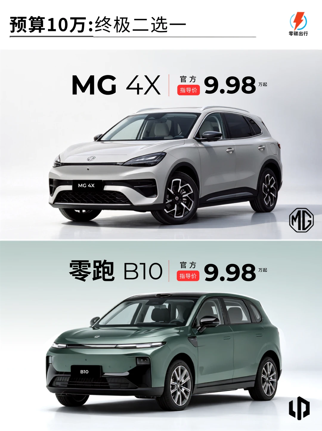 两台10万级纯电SUV卷王，该怎么选？