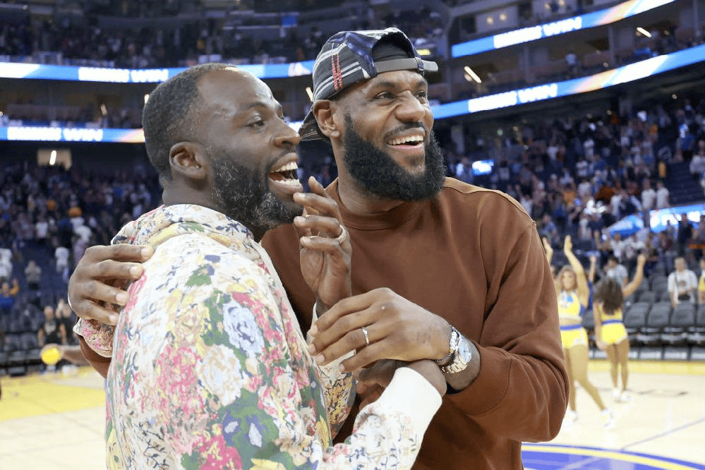 ➡有没有可能是追梦要加盟骑士了？nba吐槽大会金州勇士金州勇士詹姆斯与追梦在波多