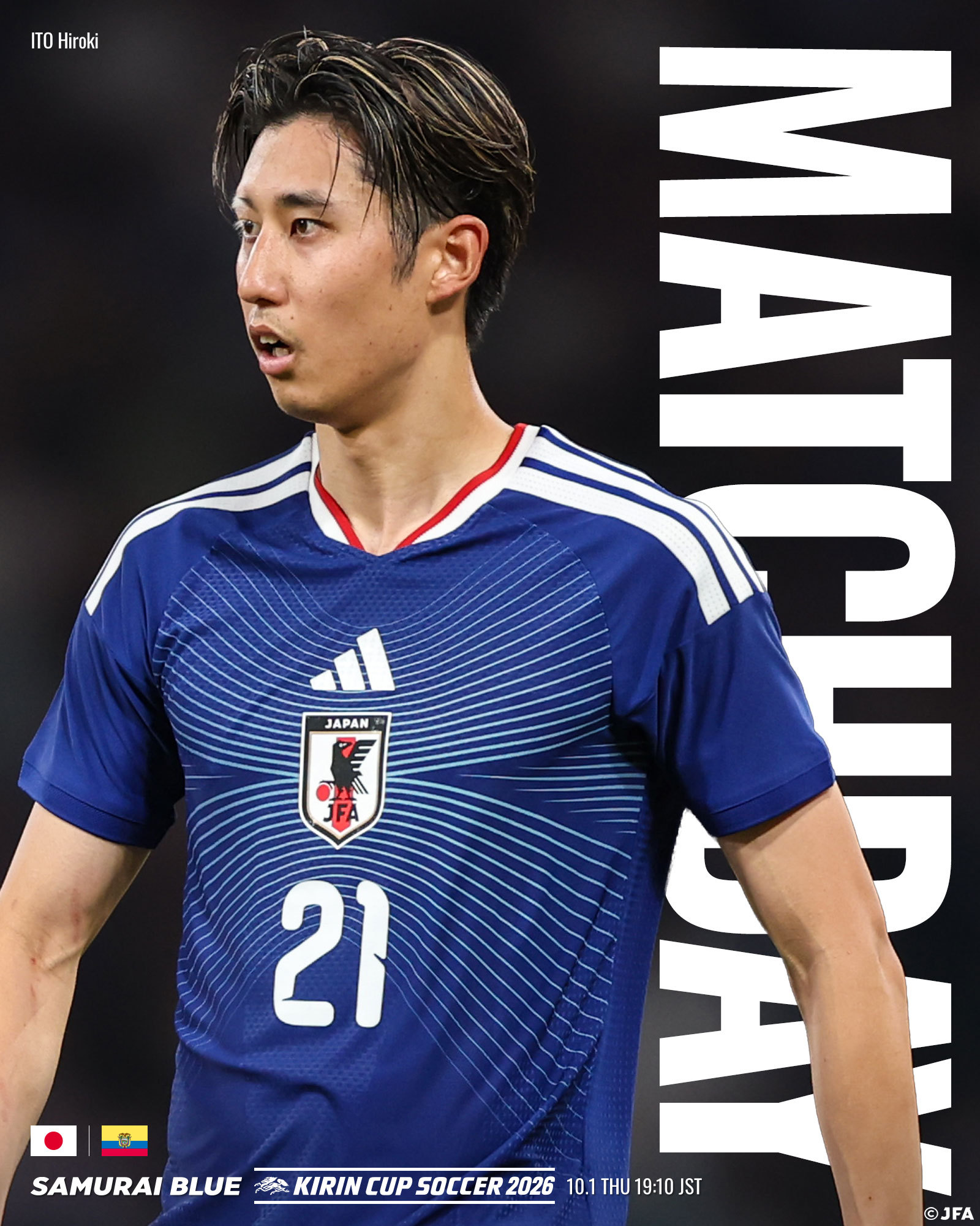 サッカー日本代表 🔹━━━━━𝐌𝐀𝐓𝐂𝐇 𝐃𝐀𝐘━━━━━🔹