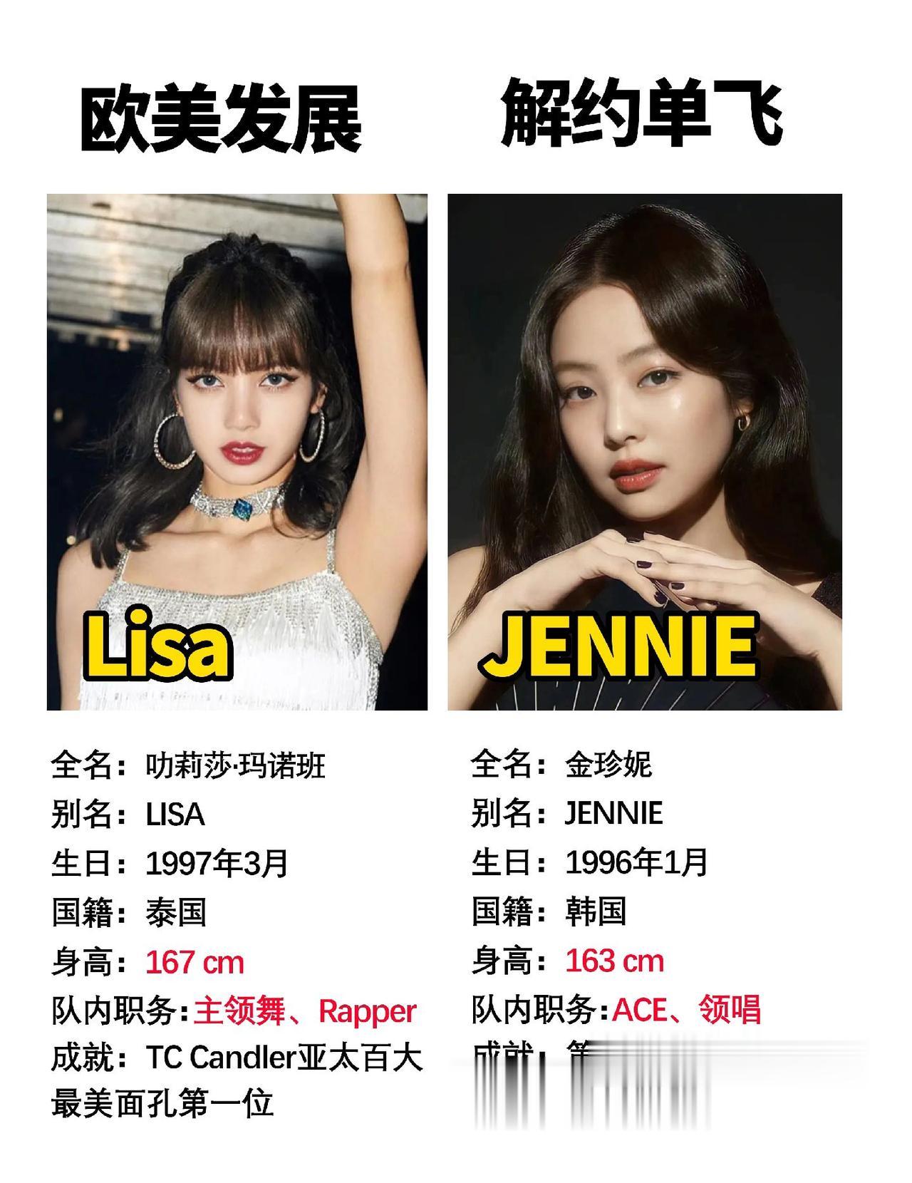 每位成员的未来发展选择，都决定了今后的路途#数码科技 #lisa  #金珍妮 #