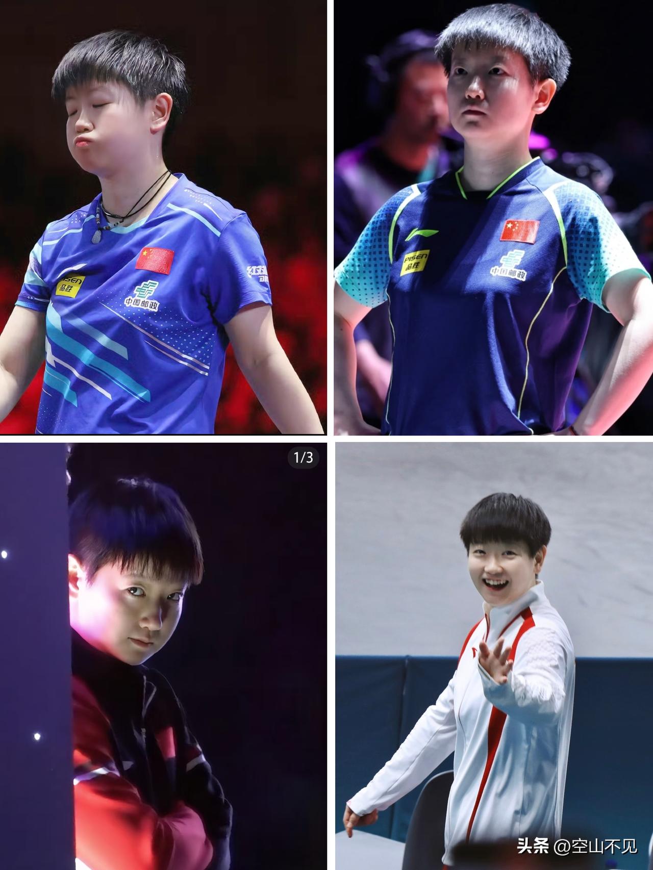 百变娃
孙颖莎场上打球时潇洒又果断，场外乖萌萌的又稚气。能人万相，真正厉害的人绝