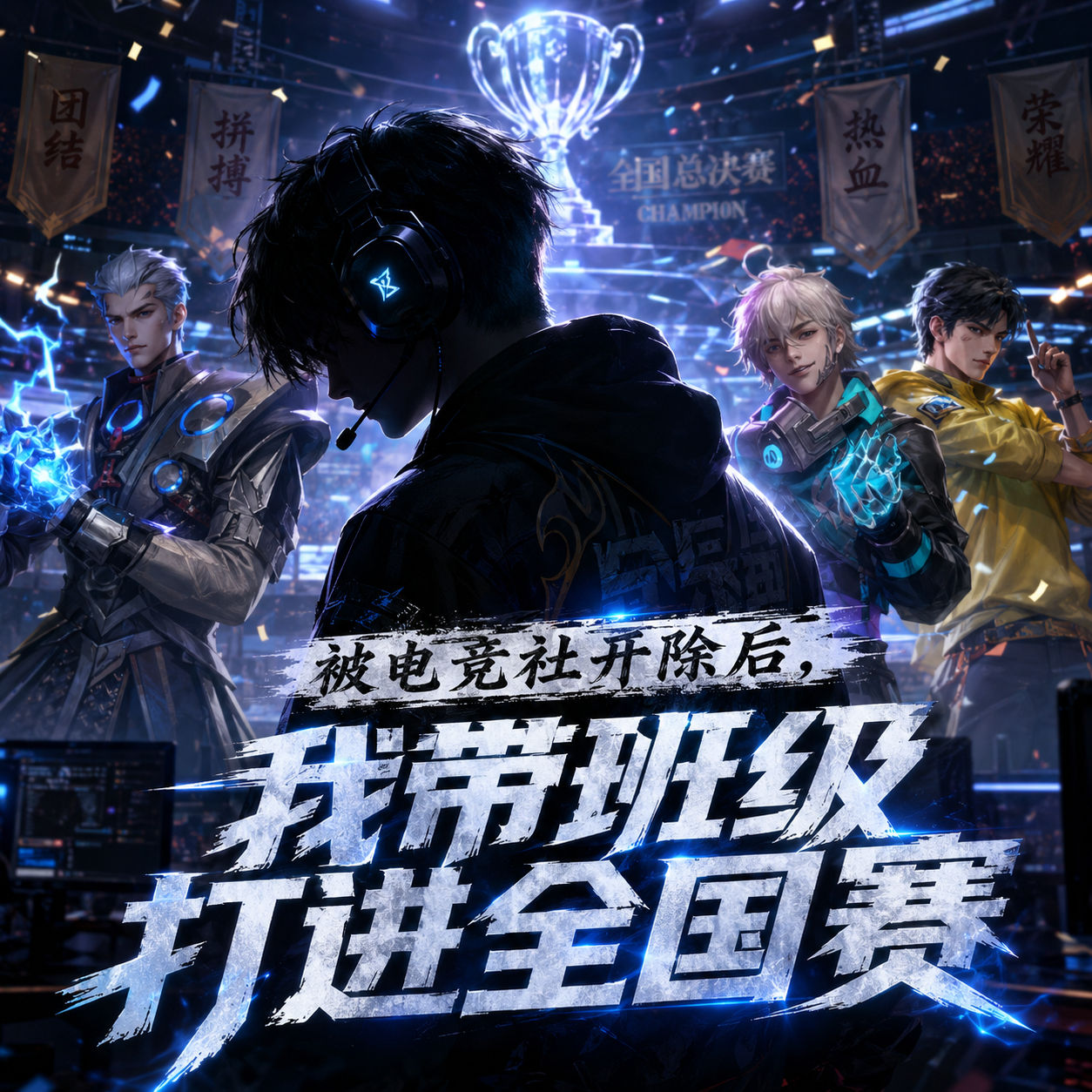 王者农小说大赛峡谷夏日笔记小王夏令营《被电竞社开除后，我带班级打进全国赛》我被学
