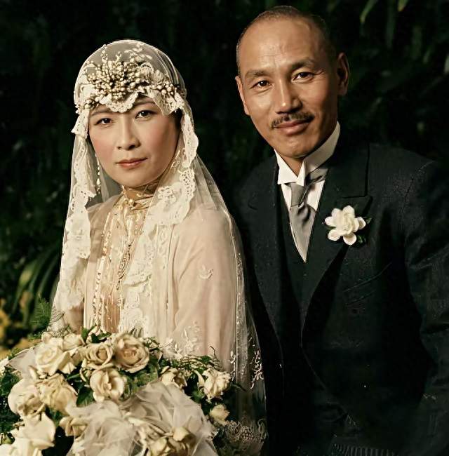 1927上海旧照：蒋介石与宋美龄的世纪婚礼